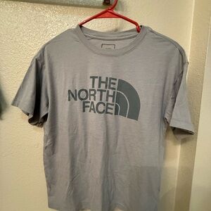 The North Face Light Gray Short Sleeve Tee